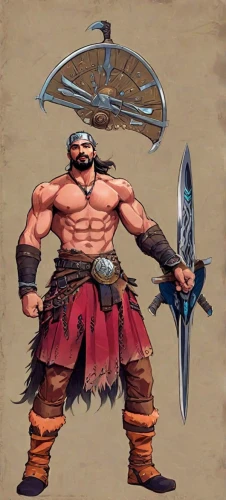 barbarian,dane axe,greyskull,wind warrior,grog,butcher ax,muscular build,male character,splitting maul,warlord,he-man,fantasy warrior,minotaur,samurai fighter,nördlinger ries,highlander,strongman,raider,poseidon god face,ranged weapon