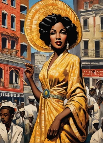 african american woman,beautiful african american women,black women,afro american girls,afro-american,afroamerican,girl in a historic way,afro american,black woman,african woman,happy day of the woman,vintage illustration,harlem,juneteenth,vintage women,vintage art,nigeria woman,woman power,the hat of the woman,ella fitzgerald,Illustration,Realistic Fantasy,Realistic Fantasy 21