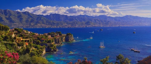 antalya,amalfi coast,amalfi,the mediterranean sea,portofino,taormina,mediterranean,mediterranean sea,canary islands,madeira,capri,sicily,south france,italy liguria,tenerife,positano,sorrento,dahab island,catalina island,la gomera,Art,Artistic Painting,Artistic Painting 04