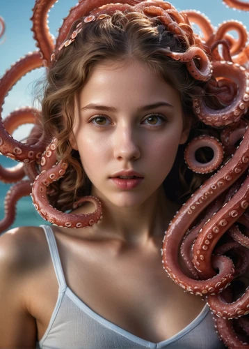 medusa,cnidaria,octopus,calamari,squid rings,medusa gorgon,octopus tentacles,tentacles,cephalopod,tentacle,pink octopus,gorgon,cnidarian,kraken,cephalopods,sea-life,giant pacific octopus,fusilli,fun octopus,artificial hair integrations