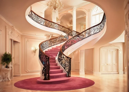 winding staircase,staircase,circular staircase,outside staircase,spiral staircase,stairway,spiral stairs,winding steps,stairwell,stairs,luxury property,stair,stairway to heaven,stone stairs,luxury hotel,winners stairs,luxury home interior,interior design,banister,mansion,Illustration,Realistic Fantasy,Realistic Fantasy 37