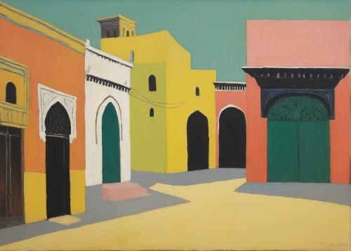 riad,marrakech,marrakesh,medina,morocco,souk,nizwa souq,casablanca,ouarzazate,santa fe,souq,street scene,durman,orientalism,alhambra,rabat,zagora,moorish,rajasthan,nizwa,Art,Artistic Painting,Artistic Painting 09