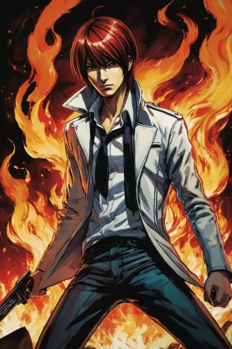 fire devil,fire background,phoenix,flame spirit,fire master,fire angel,burning earth,yukio,matsuno,male character,romano cheese,fire land,burning,flame of fire,firespin,fire kite,inferno,jin deui,lake of fire,angry man,Illustration,Realistic Fantasy,Realistic Fantasy 23