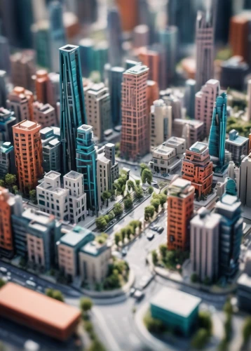 tilt shift,city blocks,city buildings,business district,3d rendering,cityscape,metropolis,cities,3d render,city cities,urban development,render,urbanization,3d rendered,skyscraper town,buildings,blur office background,city scape,city skyline,big city,Unique,3D,Panoramic