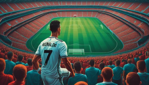 the referee,ronaldo,cristiano,the leader,world cup,football fans,european football championship,coliseum,footballer,uefa,bale,fortress,real madrid,goalkeeper,pitch,arena,fifa 2018,referee,the game,soccer player,Conceptual Art,Daily,Daily 25
