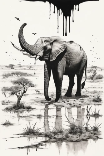 elephant line art,trophy hunting,extinction,elephant,elephants and mammoths,endangered,cartoon elephants,elephants,african bush elephant,african elephant,rhinoceros,pachyderm,elephantine,tusks,elephant's child,extinct,watering hole,elephant camp,african elephants,serengeti,Illustration,Black and White,Black and White 34