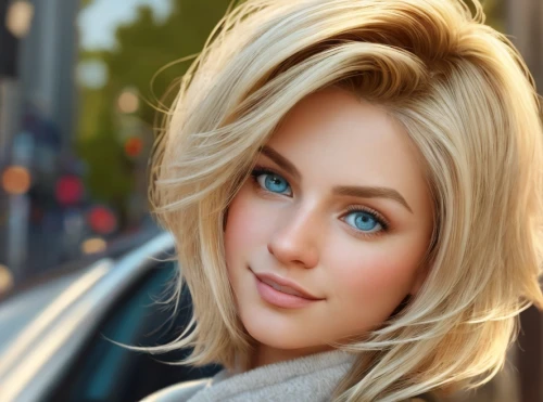 blonde woman,blond girl,cool blonde,blonde girl,short blond hair,portrait background,ragdoll,fashion vector,world digital painting,magnolieacease,photo painting,blond hair,artificial hair integrations,elsa,blue eyes,beautiful young woman,beautiful woman,romantic portrait,women's eyes,retouching,Common,Common,Cartoon