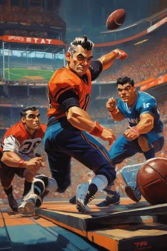 six-man football,indoor american football,eight-man football,touch football (american),gridiron football,international rules football,sports game,flag football,sprint football,american football,sports collectible,national football league,football player,sports balls,american football coach,nfl,quarterback,sports,ball sports,super bowl,Conceptual Art,Oil color,Oil Color 04