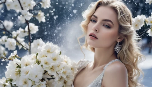 white rose snow queen,the snow queen,white winter dress,winter background,white floral background,winter rose,fragrant snowball,suit of the snow maiden,jessamine,white magnolia,white blossom,romantic look,white roses,bridal clothing,white beauty,snowflake background,scent of jasmine,star magnolia,white rose,linden blossom,Photography,General,Natural