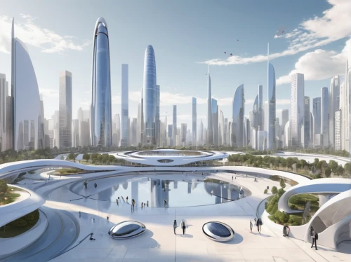 futuristic architecture,futuristic landscape,sky space concept,futuristic art museum,futuristic,smart city,dubai,metropolis,utopian,solar cell base,prospects for the future,fantasy city,urbanization,sci - fi,sci-fi,scifi,urban development,dystopian,city cities,2022,Conceptual Art,Daily,Daily 35