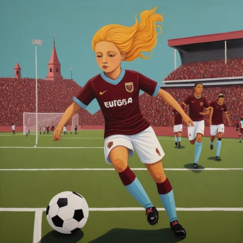 women's football,children's soccer,game illustration,soccer player,sports girl,soccer-specific stadium,fifa 2018,soccer kick,claret,animated cartoon,footballer,sports game,soccer field,vector girl,soccer,soccer ball,qatar,score a goal,low poly,city youth,Illustration,Abstract Fantasy,Abstract Fantasy 05