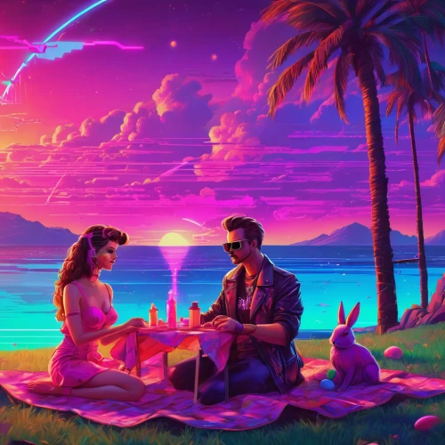 80s,neon cocktails,summer background,80's design,unicorn background,luau,retro background,romantic scene,dusk background,aesthetic,valentines day background,honeymoon,tropics,purple wallpaper,hd wallpaper,would a background,miami,art background,maui,vapor,Conceptual Art,Sci-Fi,Sci-Fi 27