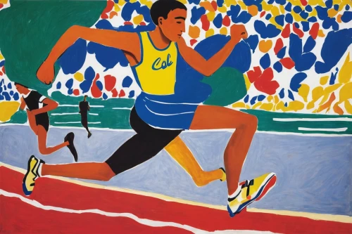 roy lichtenstein,track and field athletics,middle-distance running,athletics,track and field,long-distance running,pentathlon,female runner,modern pentathlon,olympic summer games,multi-sport event,track,the sports of the olympic,racewalking,sportsman,record olympic,heptathlon,usain bolt,sprint woman,4 × 400 metres relay,Art,Artistic Painting,Artistic Painting 40