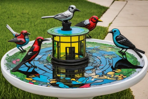 bird bath,rain barrel,decorative fountains,mobile sundial,water birds,wishing well,jazz frog garden ornament,yard art,garden birds,birds of chicago,bird kingdom,birdfeeder,drinking fountain,colorful birds,bird bird kingdom,city fountain,water fountain,public art,garden decoration,migratory birds,Conceptual Art,Graffiti Art,Graffiti Art 01