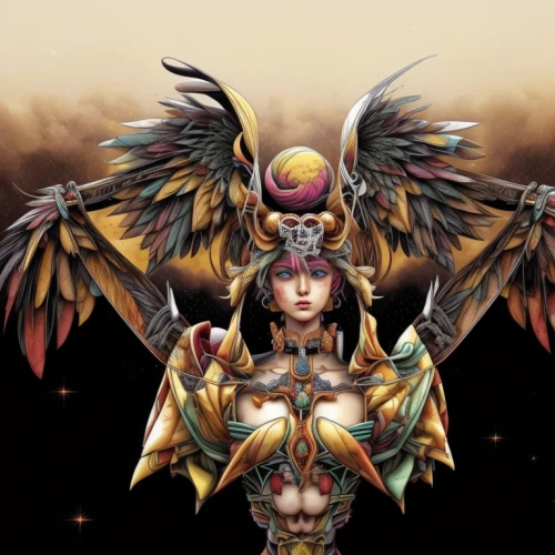 harpy,fire angel,athena,phoenix,garuda,archangel,the archangel,amano,firebird,angels of the apocalypse,winged heart,gryphon,dragoon,goddess of justice,angelology,dark angel,sphinx pinastri,bird of prey,bird bird-of-prey,phoenix rooster