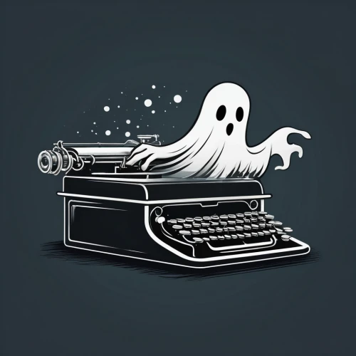 typewriter,halloween ghosts,ghosts,neon ghosts,typewriting,ghost background,writer,sci fiction illustration,the ghost,computer icon,writing tool,ghost,typing machine,photocopier,halloween vector character,screenwriter,flat blogger icon,steam icon,space bar,office icons,Unique,Design,Logo Design