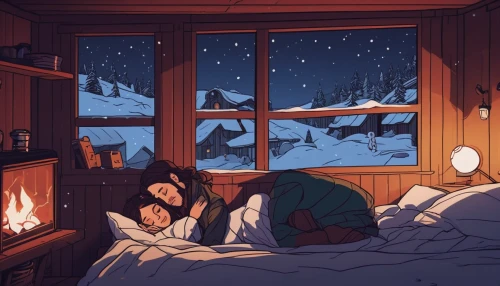 warm and cozy,warmth,winter dream,cozy,winter morning,snowed in,cold room,hibernation,winter house,winter mood,snowhotel,winter,winter window,in the winter,romantic night,midnight snow,winter magic,sleeping room,snow scene,the cabin in the mountains,Illustration,Vector,Vector 02