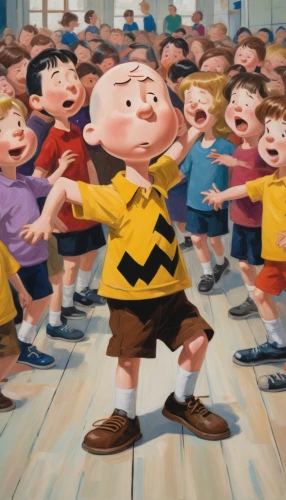 square dance,peanuts,children jump rope,pinocchio,johnny jump up,line dance,recess,little people,run,folk dance,cartoon people,popeye village,the pied piper of hamelin,children's background,retro cartoon people,folk-dance,kids illustration,conductor,animated cartoon,rope skipping,Conceptual Art,Oil color,Oil Color 05