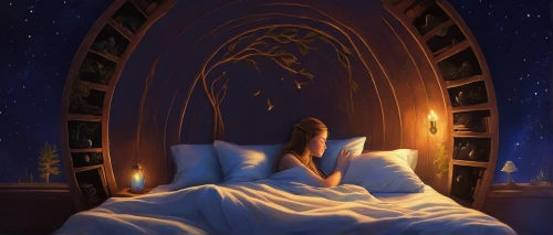 sci fiction illustration,sleeping room,read a book,fairytales,reading owl,relaxing reading,bookworm,fairy tales,fairy tale,book illustration,children's fairy tale,reading,mystery book cover,magic book,romantic night,dream world,a fairy tale,book pages,fantasy picture,dreaming,Illustration,Realistic Fantasy,Realistic Fantasy 32