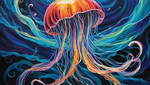 jellyfish,jellyfish collage,cnidaria,lion's mane jellyfish,deep sea nautilus,aura,psychedelic art,cephalopod,polyp,octopus,nautilus,jellyfishes,coral swirl,deep sea,cnidarian,god of the sea,box jellyfish,poseidon,sea god,aquarius,Conceptual Art,Daily,Daily 24