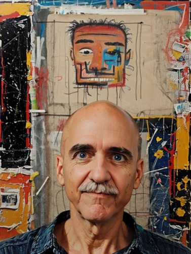 italian painter,artist portrait,self-portrait,sculptor ed elliott,joe iurato,ervin hervé-lóránth,art dealer,portait,cuborubik,face portrait,high-wire artist,man portraits,abdel rahman,carlin pinscher,man with a computer,2d,art world,painting technique,pferdeportrait,elderly man