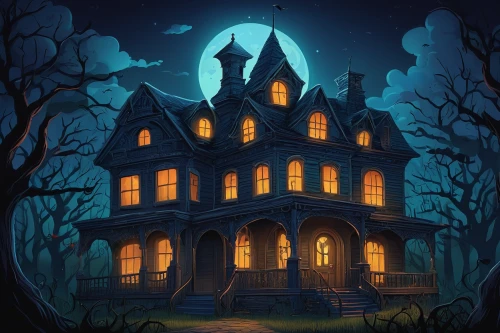witch's house,witch house,the haunted house,haunted house,house silhouette,halloween illustration,haunted castle,victorian house,halloween poster,halloween background,creepy house,house in the forest,ghost castle,lonely house,little house,halloween scene,houses clipart,haunted,ancient house,halloween wallpaper,Illustration,American Style,American Style 11