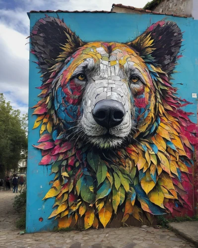 grizzlies,streetart,graffiti art,great bear,urban street art,zoo pilsen,street art,grafitti,urban art,bear kamchatka,berlin-kreuzberg,scandia bear,cão da serra de aires,nordic bear,koala,mural,street artists,bear,toulouse,koalas,Conceptual Art,Graffiti Art,Graffiti Art 03