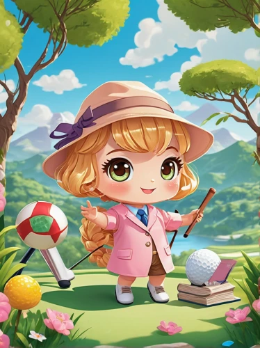 spring background,golf course background,springtime background,parasol,japanese sakura background,golfer,summer background,candy island girl,portrait background,forest background,easter background,girl picking flowers,easter theme,spring leaf background,farm background,game illustration,playing outdoors,summer items,meteora,golf player,Illustration,Japanese style,Japanese Style 01