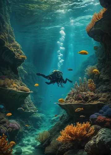 underwater landscape,underwater background,ocean underwater,ocean floor,undersea,underwater diving,underwater oasis,sea life underwater,underwater world,underwater fish,scuba diving,seabed,underwater,underwater playground,scuba,coral reef,under the sea,coral reefs,exploration of the sea,aquatic life,Conceptual Art,Daily,Daily 11