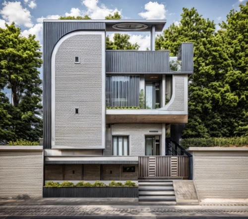 cubic house,modern architecture,metal cladding,cube house,residential house,modern house,archidaily,japanese architecture,inverted cottage,arhitecture,residential,wooden facade,residential tower,kirrarchitecture,facade panels,frame house,apartment block,block balcony,timber house,wooden house,Architecture,Villa Residence,Modern,Postmodern Playfulness