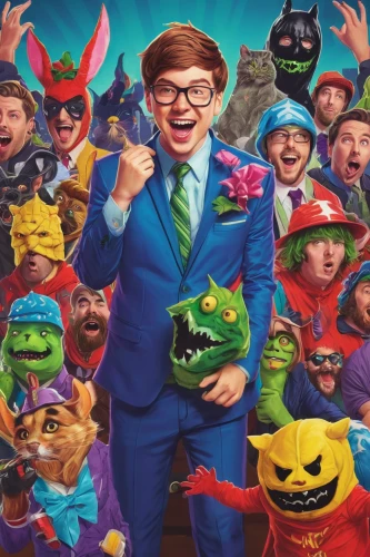 thumb cinema,the suit,april fools day background,mini e,suit actor,cartoon people,puppets,hero academy,pyro,halloween poster,children's background,kermit,the face of god,fortnite,png image,peter,teenage mutant ninja turtles,ventriloquist,hotel man,the muppets,Illustration,American Style,American Style 08