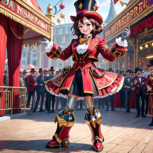 shanghai disney,ringmaster,anime japanese clothing,steampunk,queen of hearts,tokyo disneyland,oktoberfest background,tokyo disneysea,euro disney,honmei choco,euphonium,vanessa (butterfly),poker primrose,doll's festival,the carnival of venice,asakusa,disney sea,circus stage,majorette (dancer),circus,Anime,Anime,General