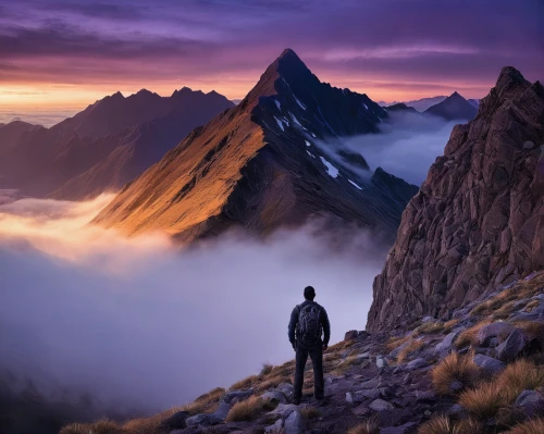 new zealand,mountain sunrise,south island,the spirit of the mountains,mitre peak,mountain guide,high alps,mountain peak,mountaineer,above the clouds,alpine crossing,nz,mountain landscape,mount taranaki,high mountains,newzealand nzd,marvel of peru,the wanderer,the beauty of the mountains,mountaineers,Conceptual Art,Daily,Daily 01