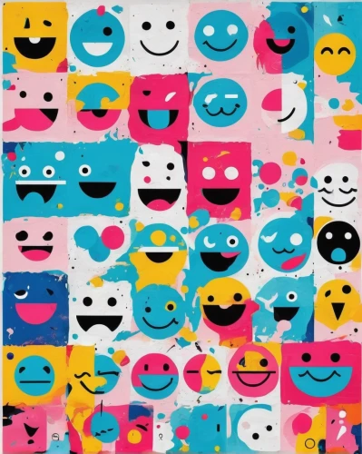 smileys,smilies,seamless pattern,multicolor faces,seamless pattern repeat,emojis,scrapbook paper,candy pattern,music digital papers,emoticons,vector pattern,kawaii digital paper,dental icons,faces,vector people,retro pattern,macaron pattern,memphis pattern,cupcake pattern,children's background,Art,Artistic Painting,Artistic Painting 42