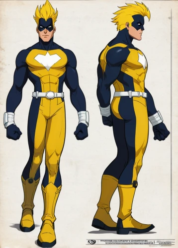 kryptarum-the bumble bee,stud yellow,comic character,costume design,my hero academia,male character,comic hero,cyclops,cartoon ninja,wolverine,steel man,henchman,civil defense,dry suit,heath-the bumble bee,tangelo,figure of justice,yellow jacket,x-men,yang,Unique,Design,Character Design