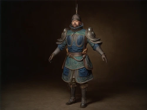 shuanghuan noble,yi sun sin,knight armor,genghis khan,aesulapian staff,asian costume,xiangwei,roman soldier,male elf,male character,conquistador,mongolian,mulan,goki,samurai,hwachae,xing yi quan,hon khoi,paladin,fantasy warrior,Common,Common,Film