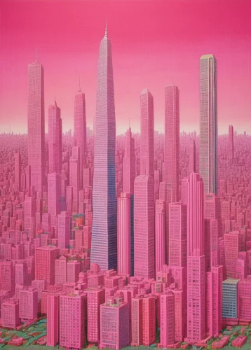 pink city,futuristic landscape,fantasy city,metropolis,pink dawn,moc chau hill,city cities,metropolises,cityscape,sky city,cities,city skyline,high-rises,urbanization,tokyo city,pink squares,big city,skyscrapers,city blocks,skyline,Conceptual Art,Daily,Daily 26