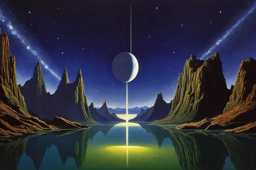valley of the moon,futuristic landscape,earth rise,phase of the moon,lunar landscape,alien planet,moon valley,alien world,moonscape,galilean moons,planet eart,planetary system,celestial bodies,space art,moons,planet,binary system,tranquility base,exoplanet,solar wind,Conceptual Art,Sci-Fi,Sci-Fi 16