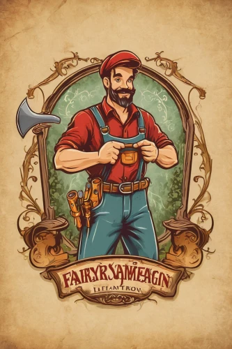 lumberjack pattern,farmworker,lumberjack,tower flintlock,farmer,farrier,winemaker,gunfighter,guy fawkes,craftsman,pandero jarocho,woodworker,game illustration,fawkes,fatányéros,farmer in the woods,boomerang,monkey wrench,ball-peen hammer,shoemaker,Illustration,Realistic Fantasy,Realistic Fantasy 02