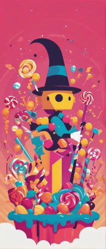 candy cauldron,donut illustration,wishing well,colorful doodle,mid-autumn festival,candy boy,wizard,autumn icon,candies,colorful foil background,decorative nutcracker,confetti,kids illustration,conductor,game illustration,donut drawing,dribbble,greetting card,candy pattern,nutcracker,Illustration,Vector,Vector 01