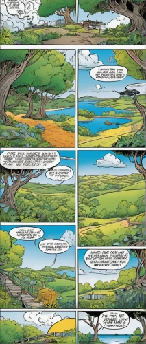 bodhi tree,springform pan,panels,fluvial landforms of streams,aeolian landform,permaculture,mother earth,comic speech bubbles,environmental sin,mother nature,the roots of the mangrove trees,comics,ecologically,parallel worlds,speech balloons,terraforming,backgrounds,speech bubbles,the branches of the tree,the trees,Illustration,American Style,American Style 13