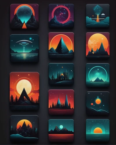 set of icons,circle icons,icon set,systems icons,icon pack,dusk background,drink icons,planets,instagram icons,fairy tale icons,icon collection,website icons,folders,backgrounds,space art,retro background,abstract backgrounds,crown icons,futuristic landscape,fruits icons,Illustration,Abstract Fantasy,Abstract Fantasy 19