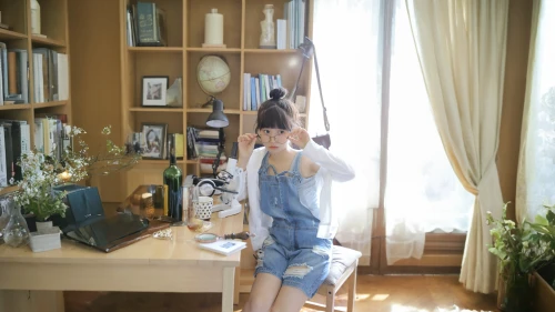 denim jumpsuit,blue room,open window,room divider,airy,window sill,one-room,armoire,girl in overalls,one-piece garment,room,overalls,denim fabric,windowsill,mirror frame,bookcase,blog,vintage dress,outside mirror,dressing table