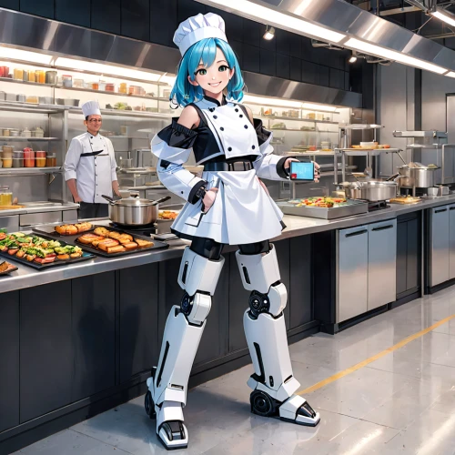chef,chef's uniform,kitchen shop,hatsune miku,chefs kitchen,girl in the kitchen,food processing,star kitchen,cooking show,food and cooking,doll kitchen,heavy object,vocaloid,culinary,culinary art,big kitchen,knife kitchen,kotobukiya,cookery,cooking,Anime,Anime,General