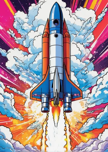 space shuttle columbia,rocketship,space shuttle,spacefill,shuttlecocks,shuttle,lift-off,space tourism,rocket ship,rocket,spaceplane,space art,space travel,space craft,space voyage,rockets,buran,missile,747,cosmonautics day,Illustration,Japanese style,Japanese Style 04