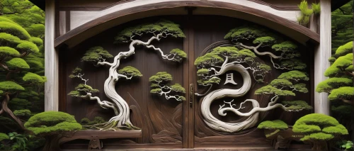 garden door,fairy door,wood gate,wooden door,church door,wrought iron,ornamental dividers,japanese garden ornament,front door,ornamental wood,door wreath,iron door,doorway,wrought,wood carving,garden decor,door trim,fiddlehead fern,wood window,garden decoration,Illustration,Realistic Fantasy,Realistic Fantasy 36