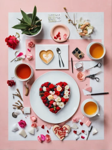 food styling,valentine's day décor,food collage,teacup arrangement,flatlay,sweet table,valentine scrapbooking,flower tea,heart candy,valentine's day discount,dinnerware set,food photography,summer flat lay,tablescape,sweet food,chinaware,strawberry dessert,heart shape frame,afternoon tea,valentine's,Unique,Design,Knolling