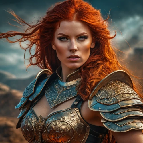 female warrior,warrior woman,celtic queen,fantasy woman,strong woman,heroic fantasy,strong women,massively multiplayer online role-playing game,breastplate,celtic woman,fantasy art,thracian,artemisia,fantasy warrior,full hd wallpaper,fiery,fantasy portrait,fantasy picture,athena,sorceress,Photography,General,Fantasy