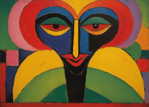 picasso,woman's face,woman sitting,cubism,bart owl,khokhloma painting,masque,indian art,inca face,multicolor faces,decorative figure,dali,face,tucano-toco,woman face,african masks,venetian mask,owl,parrot,pachamama,Art,Artistic Painting,Artistic Painting 36