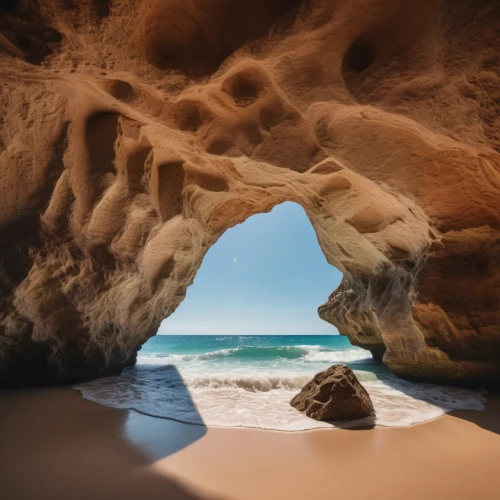 natural arch,limestone arch,sea cave,rock arch,south australia,fraser island,sea caves,sardinia,petra tou romiou,algarve,three point arch,sandstone rocks,aphrodite's rock,rock erosion,cave on the water,rock formation,sand waves,erosion,new south wales,libyan desert,Photography,General,Cinematic